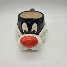 Usado, Caneca de cerâmica 3D vintage 1996 Warner Bros Sylvester the Cat – Looney Tunes Collect comprar usado Usado, Caneca de cerâmica 3D vintage 1996 Warner Bros Sylvester the Cat – Looney Tunes Collect comprar usado  Enviando para Brazil