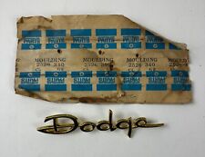 Nos mopar deck for sale  West Newbury