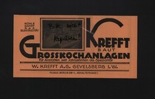 Gevelsberg werbung 1931 gebraucht kaufen  Leipzig