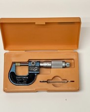 Micrômetro Mitutoyo Craftsman #38666 inglês/dígito métrico 0-1"/0-25mm comprar usado  Enviando para Brazil