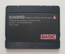 Casio OM-53B BASIC Card for Pocket Computers Casio PB-2000C (or Casio AI-1000) segunda mano  Embacar hacia Mexico
