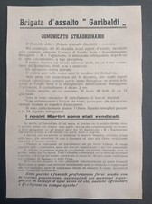 Valsesia volantino brigata usato  Borgosesia