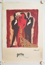 Affiche perrier eau d'occasion  La Courtine