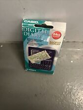 Diário Digital Eletrônico CASIO 128KB de Memória Portátil Retrô Raro | SF-3600ABU-W comprar usado  Enviando para Brazil