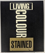 Living colour stained d'occasion  Expédié en Belgium