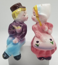 Shakers de sal e pimenta vintage para meninas e meninos comprar usado  Enviando para Brazil