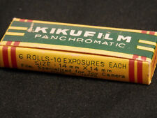 Filme Kiku Vintage Micro Câmera Minúscula Filme Espião Kikufilm Pancromatic 1965 Raro comprar usado  Enviando para Brazil