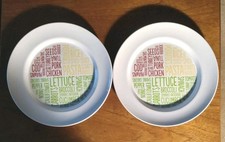 Melamine portion plates for sale  HUNTINGDON