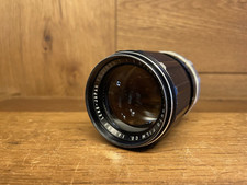 *Quase em perfeito estado ++* Fuji Fujinon T 135mm F/3.5 telefoto lente modelo inicial M42 da JP, usado comprar usado  Enviando para Brazil