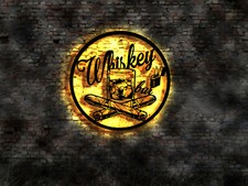 Wandschild whiskey bar gebraucht kaufen  Klütz