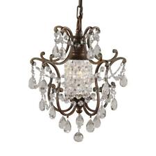 Maison De Ville 11 pol. Mini lustre W 1 luz bronze britânico country francês comprar usado  Enviando para Brazil