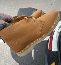 Clarks desert boots for sale  PETERLEE