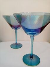 Blue cocktail martini for sale  RUGBY