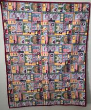 NOVO ABC Berçário Colcha Berço Criança Feito à Mão Cobertor de Bebê 42x33.5 Adorável NOVO, usado comprar usado  Enviando para Brazil
