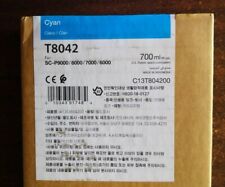 01-2023 Nova Tinta Genuína Epson T8042 Ciano 700ml Para SC-P9000/8000/7000/6000 comprar usado  Enviando para Brazil