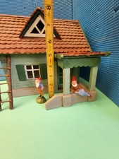 Usado, Antiga casa de fazenda de madeira alemã impressionante exclusiva 8 "H com acessórios para Putz  comprar usado Usado, Antiga casa de fazenda de madeira alemã impressionante exclusiva 8 "H com acessórios para Putz  comprar usado  Enviando para Brazil