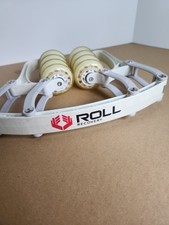 Rolo de massagem de tecido profundo Roll Recovery R8 alívio da dor muscular 8 rodas perna branco comprar usado  Enviando para Brazil