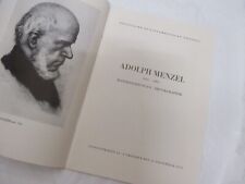 1955 adolph menzel gebraucht kaufen  Tharandt