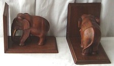 Vintage wooden elephant for sale  EASTBOURNE