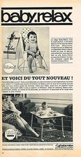 1965 advertising baby d'occasion  Expédié en Belgium
