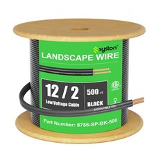 Cabo enterro direto luz externa fio paisagem baixa tensão Syston 12/2 - 12 AWG comprar usado  Enviando para Brazil
