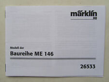Märklin 26533 betriebsanleitu gebraucht kaufen  Berlin