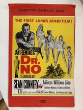 Folleto libro campaña James Bond 007 Dr NO Sean Connery EXPOSITORES 1962 segunda mano  Embacar hacia Mexico