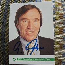 Autogrammkarte günter netzer gebraucht kaufen  Hof
