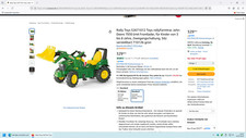 Trettraktor john deere gebraucht kaufen  Königsfeld im Schwarzwald
