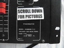 Studiomaster diamond mixer for sale  Steilacoom