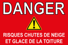 Panneau danger risques d'occasion Panneau danger risques d'occasion  Cormeilles-en-Vexin