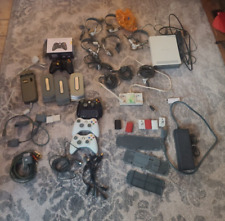 Gran Lote de Accesorios Xbox 360 Fuente de Alimentación, Mando, Cables HD DVD Sin Probar! segunda mano  Embacar hacia Argentina