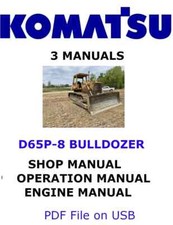 Komatsu d65p bulldozer for sale  De Kalb