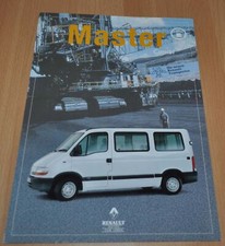 1998 Renault Master Truck Combi Folheto Prospekt Prospectus DE Edition, usado comprar usado  Enviando para Brazil