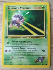 Pokémon sabrina venonat d'occasion  France