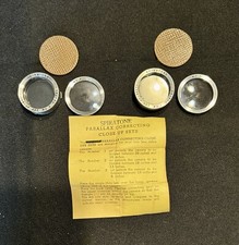 Conjunto de lentes de close-up Spiratone Paralax Correction com instruções e estojo de couro comprar usado  Enviando para Brazil