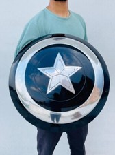 Escudo Capitão América | Alumínio Marvels Avengers Legend Black Shield Medieval comprar usado  Enviando para Brazil
