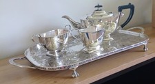 Art deco silver for sale  TENTERDEN