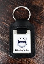 Keyring leather black for sale  KILGETTY