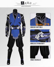 Conjunto completo de roupas de cosplay de Halloween masculinas Mortal Kombat 1 Sub Zero comprar usado  Enviando para Brazil