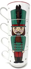 Nutcracker stackable mugs for sale  Pinellas Park