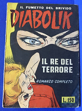 Diabolik prima serie usato  Carraia