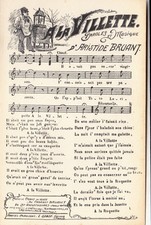 Old postcard musical d'occasion  Expédié en Belgium