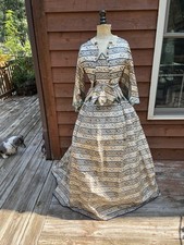 Antique silk cream for sale  Linden