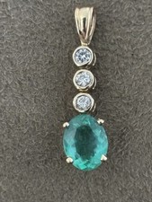 Emerald diamond drop for sale  Tucson