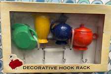 Fiesta ware GANCHO DECORATIVO RACK cafeteira vintage jarro jarro chave utensílio comprar usado  Enviando para Brazil
