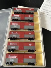 MICRO-TRAINS ESCALA N 20240 MARCAPASOS CENTRAL NUEVA YORK 40' CAJA COCHE Juego de 6 segunda mano  Embacar hacia Mexico