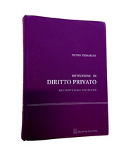 Istituzioni diritto privato usato  Crotone