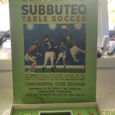 Subbuteo continental club for sale  GRAVESEND