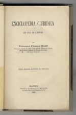 Enciclopedia giuridica uso usato  Firenze